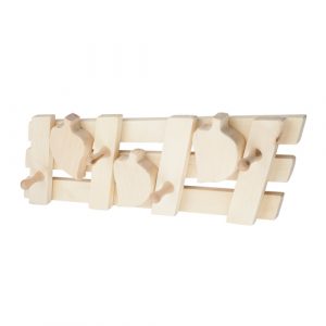 Вешалка "Лист" 4кр