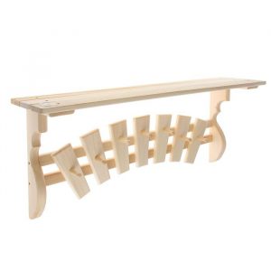 Полка вешалка "Радужная"