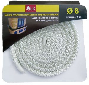 шнур термостойкий Керамический 8мм