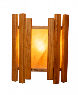 Абажур Woodson Trio с гималайской солью, дуб