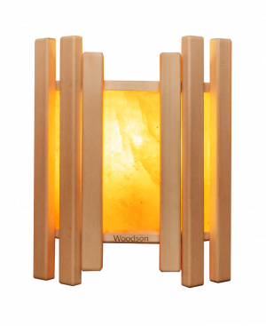 Абажур Woodson Trio с гималайской солью, липа