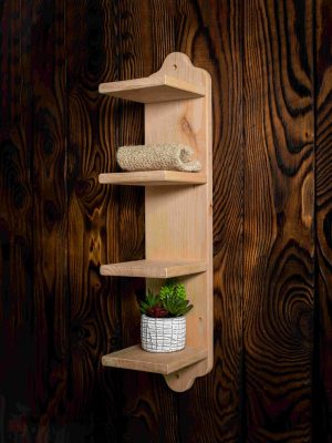 Полка для полотенец Woodson М4, липа