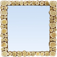 Зеркало квадрат с можжевельником 670х670мм