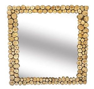 Зеркало Квадрат с можжевельником 50*50см