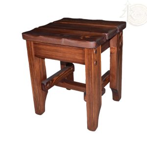 Табурет "Русич" (390х390хН460)(Старый Орех)