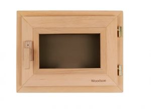 окно Woodson 30х40 стекло бронза, ольха